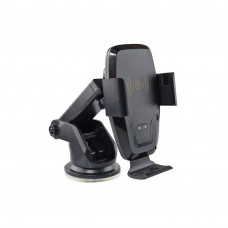Suport telefon mobil cu ventuza, brat reglabil, incarcare Wireless Qi inductiva, pentru iPhone si Samsung Suport telefon mobil cu ventuza, brat reglabil, incarcare Wireless Qi inductiva, pentru iPhone si Samsung