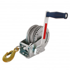 Troliu manual de 545kg, cu cablu 20m Carpoint Troliu manual de 545kg, cu cablu 20m Carpoint