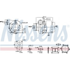 Turbocompresor Turbocharger with fitting kit MAN LION´S STAR TGA TGS I TGX I D2676LF01-D2876LOH20 01.01- Nissens 93583 Turbocompresor Turbocharger with fitting kit MAN LION´S STAR TGA TGS I TGX I D2676LF01-D2876LOH20 01.01- Nissens 93583