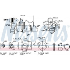 Turbocompresor Nou cu set de garnit MINI R56 R57 R58 R59 CLUBMAN R55 COUNTRYMAN R60 PACEMAN R61 1.6 10.06-10.1 MINI Cooper II (R58), Compartiment, 12.2010 - 05.2015 Nissens 93154