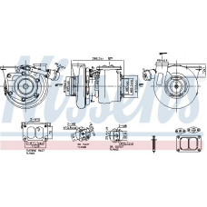 Turbocompresor Turbocharger VOLVO 9700 9900 FH FH II FH III FM FM II FM III FMX FMX II FMX III D13A380-G13C460 09.05- Nissens 93332 Turbocompresor Turbocharger VOLVO 9700 9900 FH FH II FH III FM FM II FM III FMX FMX II FMX III D13A380-G13C460 09.05- Nissens 93332