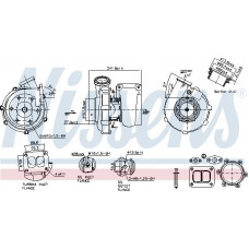 Turbocompresor Turbocharger with fitting kit MAN E2000 F2000 HOCL LION´S COACH LION´S STAR NL TGA MAZ 200 NEOPLAN EUROLINE Nissens 93295 Turbocompresor Turbocharger with fitting kit MAN E2000 F2000 HOCL LION´S COACH LION´S STAR NL TGA MAZ 200 NEOPLAN EUROLINE Nissens 93295