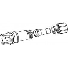 Stecher Mufa de metalica numar pini. 2 forma mufa. rotund EASYCONN KOGEL SCHMITZ HELLA 9XX 340 882-001