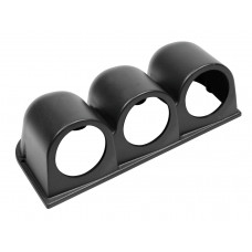 Suport 3 instrumente bord X3 (52mm) - Negru Suport 3 instrumente bord X3 (52mm) - Negru