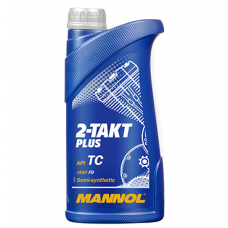 Ulei motor 2T MotorByke 2-Takt Plus MN7204-1, volum 1 litru, sintetic MANNOL MN7204-1