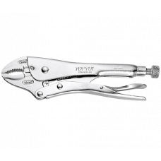 Cleste autoblocant TOPTUL DAAQ1A10, cu falci curbate si taietor fire, dimensiune 10 inch/254 mm, crom molibden, finisaj nichelat TOPTUL DAAQ1A10
