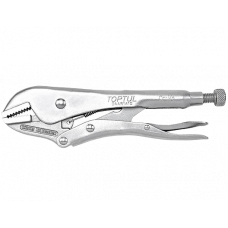 Cleste autoblocant TOPTUL DAAR1A10, cu falci drepte, dimensiune 10 inch/254 mm, crom molibden, finisaj nichelat TOPTUL DAAR1A10