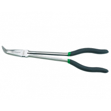 Cleste lung cu varf indoit TOPTUL DFAI1211, dimensiuni 11 inch/ 279.4 mm, otel crom molibden TOPTUL DFAI1211