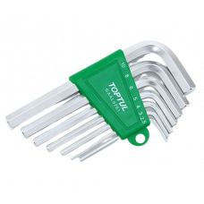 Set 7 chei inbus hexagonale TOPTUL GAAL0701, dimensiuni cheie 2.5, 3, 4, 5, 6, 8, 10 mm, crom vanadiu TOPTUL GAAL0701 Set 7 chei inbus hexagonale TOPTUL GAAL0701, dimensiuni cheie 2.5, 3, 4, 5, 6, 8, 10 mm, crom vanadiu TOPTUL GAAL0701