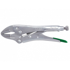 Cleste autoblocant TOPTUL DAAR2B10, cu surub ajustare, lungime 10 inch/ 254 mm, finisaj nichelat TOPTUL DAAR2B10