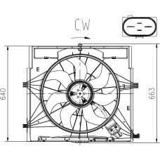 Ventilator. radiator Ventilator radiator cu carcasa se potriveste. MERCEDES MARCO POLO CAMPER W447 SPRINTER 35-T B907 B910 SPRIN MERCEDES-BENZ SPRINTER 4-t (907, 910), Cadru de sprijin, 02.2018 - NRF 47920