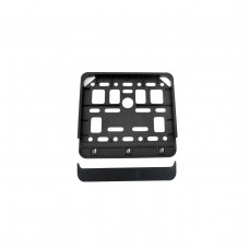 Suport numar inmatriculare negru pentru scooter 11.4 x 14cm Suport numar inmatriculare negru pentru scooter 11.4 x 14cm
