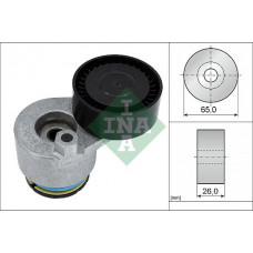 Intinzator.curea transmisie V-nerv curea tensionare INA Zac Nissan Almera RENAULT CLIO 1.5 dCi 01 - CITROEN BERLINGO (B9), Box/MPV, 04.2008 - INA 534 0141 30
