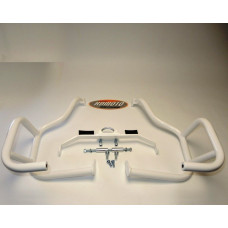 Crash Pad Engine cover engine bars RD Moto colour white  SUZUKI DR 800 1988-2000 RDMOTO RDM-CF31W