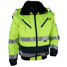 Imbracaminte de protectie si de lucru imbracaminte de protectie si de lucru JACHETA scurt marime: L material: fibra de poliester culoare: albastru navy/galben BETA BEVWJK126BYN/L