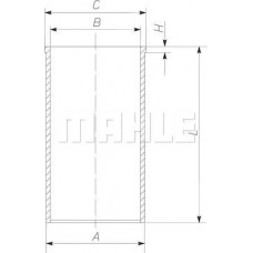 Camasa cilindru 130.0 MAHLE maneca DAF xxxx1160 85.95 WSxxx DAF 85 CF (AD85), 02.1998 - 12.2000 MAHLE 213 WT 03 00 Camasa cilindru 130.0 MAHLE maneca DAF xxxx1160 85.95 WSxxx DAF 85 CF (AD85), 02.1998 - 12.2000 MAHLE 213 WT 03 00