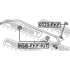 Brat / bieleta suspensie, stabilizator HONDA CIVIC VIII (FN, FK), Hatchback, 09.2005 - Febest 0323-FKF Brat / bieleta suspensie, stabilizator HONDA CIVIC VIII (FN, FK), Hatchback, 09.2005 - Febest 0323-FKF