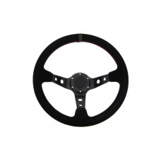 Echipament interior Kierownica ProRacing 5125 Zamszowa Black Trojramienna kierownica sportowa sr 35cm odsadzenie 8cm SPEEDMAX PP-KR-022 Echipament interior Kierownica ProRacing 5125 Zamszowa Black Trojramienna kierownica sportowa sr 35cm odsadzenie 8cm SPEEDMAX PP-KR-022