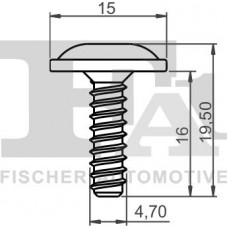 Clips, acoperire decorativa si protectie FA1 11-70001.100 Clips, acoperire decorativa si protectie FA1 11-70001.100