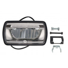 Far faza lunga Universal headlamp L-R rectangular JUMBO LED 12-24V 13 27 8W width 238mm height 132mm depth. 113mm aluminium blac HELLA 1FE 016 773-011 Far faza lunga Universal headlamp L-R rectangular JUMBO LED 12-24V 13 27 8W width 238mm height 132mm depth. 113mm aluminium blac HELLA 1FE 016 773-011