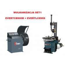 "A set of devices for tyre service Device Set passenger CB900B LC890S 12""-25"" no. of gears: 1" EVERT WULKANIZACJA SET1 "A set of devices for tyre service Device Set passenger CB900B LC890S 12""-25"" no. of gears: 1" EVERT WULKANIZACJA SET1