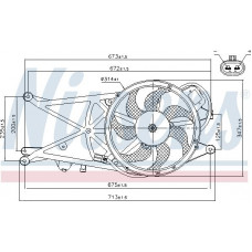 Ventilator.aer conditionat Ventilator radiator cu carcasa OPEL MERIVA A 1.3D-1.7D 09.03-05.10 OPEL MERIVA A (X03), Dubita, 05.2003 - 05.2010 Nissens 85204 Ventilator.aer conditionat Ventilator radiator cu carcasa OPEL MERIVA A 1.3D-1.7D 09.03-05.10 OPEL MERIVA A (X03), Dubita, 05.2003 - 05.2010 Nissens 85204
