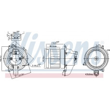 Ventilator. habitaclu Suflanta de aer SMART CABRIO CITY-COUPE CROSSBLADE FORTWO 0.6-0.7-0.8D 07.98-01.07 SMART CROSSBLADE (450), Sabrioleta, 06.2002 - 12.2003 Nissens 87709 Ventilator. habitaclu Suflanta de aer SMART CABRIO CITY-COUPE CROSSBLADE FORTWO 0.6-0.7-0.8D 07.98-01.07 SMART CROSSBLADE (450), Sabrioleta, 06.2002 - 12.2003 Nissens 87709