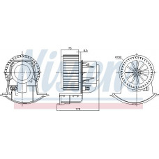 Ventilator. habitaclu Suflanta de aer VW CALIFORNIA T5 CAMPER MULTIVAN T5 SHARAN TRANSPORTER T5 1.9D-3.2 04.00-08 VW TRANSPORTER V (7HB, 7HJ, 7EB, 7EJ, 7EF, 7EG, 7HF, 7EC), Autobuz, 04.2003 - 08.2015 Nissens 87272 Ventilator. habitaclu Suflanta de aer VW CALIFORNIA T5 CAMPER MULTIVAN T5 SHARAN TRANSPORTER T5 1.9D-3.2 04.00-08 VW TRANSPORTER V (7HB, 7HJ, 7EB, 7EJ, 7EF, 7EG, 7HF, 7EC), Autobuz, 04.2003 - 08.2015 Nissens 87272