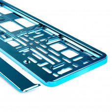 Suport numar inmatriculare din plastic, calitate Premium, culoare TURQUOISE Suport numar inmatriculare din plastic, calitate Premium, culoare TURQUOISE