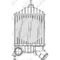 Intercooler. compresor aer rece FIAT PUNTO II 03 - 1.9 JTD 85c.p. Diesel M - A - A FIAT PUNTO II (188_), Hatchback Van, 02.2000 - 12.2010 NRF 30141