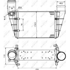 Intercooler. compresor Intercooler AUDI A4 B5 A6 C5 VW PASSAT B3-B4 PASSAT B5 PASSAT B5.5 1.8-2.8 10.93-05.05 AUDI A4 (8D2, B5), Sedan, 11.1994 - 12.2001 NRF 30127A