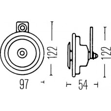 Claxon BMW 3 E21 5 E12 5 E28 VW GOLF I GOLF II GOLF III JETTA I JETTA II PASSAT B1 PASSAT B2 PASSAT B3-B4 SCIROCC MASSEY FERGUSON MF 7600 (FK), Tractor, 11.2011 - HELLA 3AL 002 952-811 Claxon BMW 3 E21 5 E12 5 E28 VW GOLF I GOLF II GOLF III JETTA I JETTA II PASSAT B1 PASSAT B2 PASSAT B3-B4 SCIROCC MASSEY FERGUSON MF 7600 (FK), Tractor, 11.2011 - HELLA 3AL 002 952-811