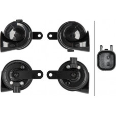 Claxon 400-500Hz 110dB 12V FORD B-MAX C-MAX C-MAX II COUGAR COURIER ECOSPORT ESCORT CLASSIC ESCORT VI FIESTA FIES FORD B-MAX (JK), Van, 10.2012 - HELLA 3FH 012 010-081 Claxon 400-500Hz 110dB 12V FORD B-MAX C-MAX C-MAX II COUGAR COURIER ECOSPORT ESCORT CLASSIC ESCORT VI FIESTA FIES FORD B-MAX (JK), Van, 10.2012 - HELLA 3FH 012 010-081