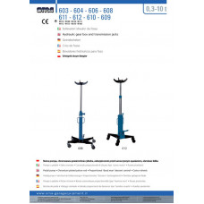 Cricuri / Standuri / Suporti portabili Cric pt cutii de viteze model OMA 603 Werther: W114 capacitate 300kg cilindru cu 1 piston OMA OMA 603 Cricuri / Standuri / Suporti portabili Cric pt cutii de viteze model OMA 603 Werther: W114 capacitate 300kg cilindru cu 1 piston OMA OMA 603