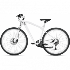 Bicicleta BMW Cruise Bike Alba Marime S Bicicleta BMW Cruise Bike Alba Marime S