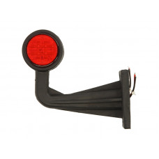 Lumina de clarificare Outline marker lights L red-white LED height 159mm width 1482mm depth 45mm vertical fitting 12-24V HELLA 2XS 357 005-031