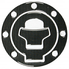 Autocolant protector pentru buson rezervor motocicleta, Carbon, Suzuki, 7 gauri Autocolant protector pentru buson rezervor motocicleta, Carbon, Suzuki, 7 gauri