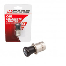 Fisa bricheta auto 4Cars - Ø 22mm - 12V Fisa bricheta auto 4Cars - Ø 22mm - 12V
