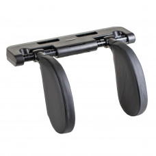 Tetiera auto ergonomica pentru cap si gat, reglabila, 4Cars, Negru Tetiera auto ergonomica pentru cap si gat, reglabila, 4Cars, Negru