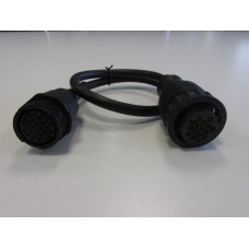 Cablu de citire a erorilor Fault tester cable tester model: NAVIGATOR TXT/NAVIGATOR TXTs/TXT MULTIHUB brand DAF diagnostic environment: TRUCK number of pins: 16 TEXA TEX 3151/T10A Cablu de citire a erorilor Fault tester cable tester model: NAVIGATOR TXT/NAVIGATOR TXTs/TXT MULTIHUB brand DAF diagnostic environment: TRUCK number of pins: 16 TEXA TEX 3151/T10A