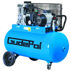 Compresoare Compresor cu piston GUDEPOL serie Blue 22 kW 400V 10 bar eficienta: 320l/min. rezervor: 100L numar cilindri: 2buc GUDEPOL 0XGD28-100-320