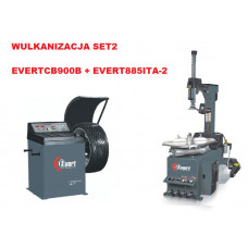 "A set of devices for tyre service Device Set passenger 885ITA-2 CB900B 10""-23"" no. of gears: 2" EVERT WULKANIZACJA SET2 "A set of devices for tyre service Device Set passenger 885ITA-2 CB900B 10""-23"" no. of gears: 2" EVERT WULKANIZACJA SET2