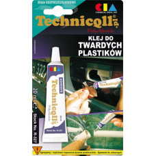 Adeziv pentru materiale plastice Adeziv din PVC destinat pentru: ABS EVA PCV PUR TR dizolva partial suprafetele conectate TECHNICQLL TE R-327 20 ML Adeziv pentru materiale plastice Adeziv din PVC destinat pentru: ABS EVA PCV PUR TR dizolva partial suprafetele conectate TECHNICQLL TE R-327 20 ML