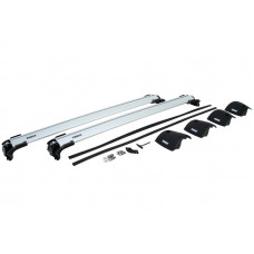 Bara portbagaj, plafon Rack beam with supports 2 pcs aluminium length: 896-976 cm payload: 75 kg Silver requires a mounting kit THULE WingBar Edge 959500 THULE THU 9595