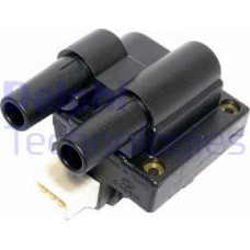Bobina de inductie aprindere Modulul II Renault Clio Kangoo Megane Coupe clasic Cabriolet Scenic Megane I RENAULT CLIO II (BB_, CB_), Hatchback, 03.1998 - Delphi CE20047-12B1