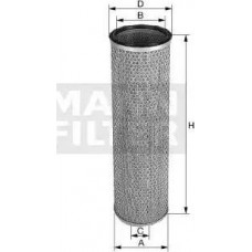 Filtru aer se potriveste. AGCO 8000 ATLAS DM BOMAG K CASE IH 200 300 EC HC CATERPILLAR 700 PR RR SS CLARK 100 200 300 400 600 DA Mann-Filter CF 22 269