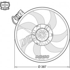 Ventilator. radiator Ventilator radiator OPEL COMBO-MINIVAN CORSA C 1.3D-1.7D 06.03- OPEL COMBO (COMBO-C), Box/MPV, 10.2001 - Denso DER20017 Ventilator. radiator Ventilator radiator OPEL COMBO-MINIVAN CORSA C 1.3D-1.7D 06.03- OPEL COMBO (COMBO-C), Box/MPV, 10.2001 - Denso DER20017