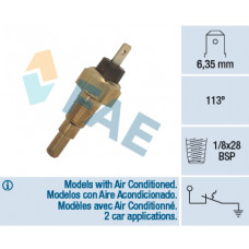 Comutator temperatura, racire Senzor temperatura lichid racire numar pini: 1 maro SUZUKI VITARA 1.6 07.90-03.99 FAE FAE35670 Comutator temperatura, racire Senzor temperatura lichid racire numar pini: 1 maro SUZUKI VITARA 1.6 07.90-03.99 FAE FAE35670