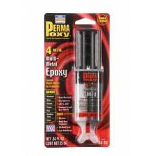 Adeziv pt metal metalic cu doua componente epoxi 25 ml aplicatie fisuri scurgeri intarire rapida pentru prelucrare mecanica PERMATEX 60 021