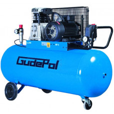 Compresoare Compresor cu piston GUDEPOL 3 kW 400V 10 bar eficienta: 476l/min. rezervor: 200L numar cilindri: 2buc GUDEPOL 0XGD38-200-475